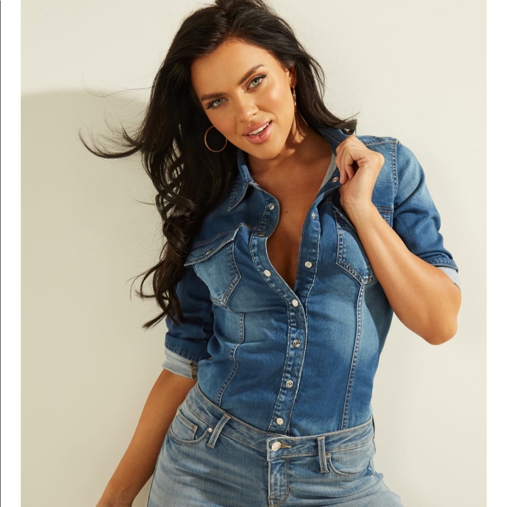 Guess Los Angeles Slim Fit Denim shirt